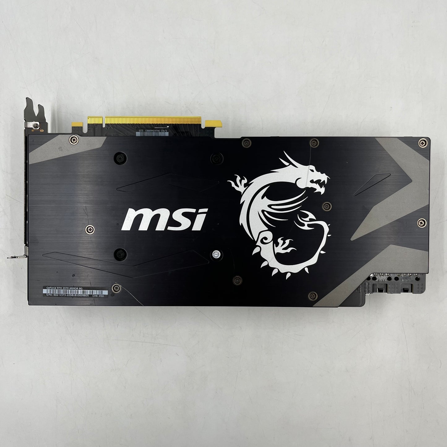 MSI Geforce RTX 2070 Armor 8G 8GB GDDR6 Graphics Card Armor 8G