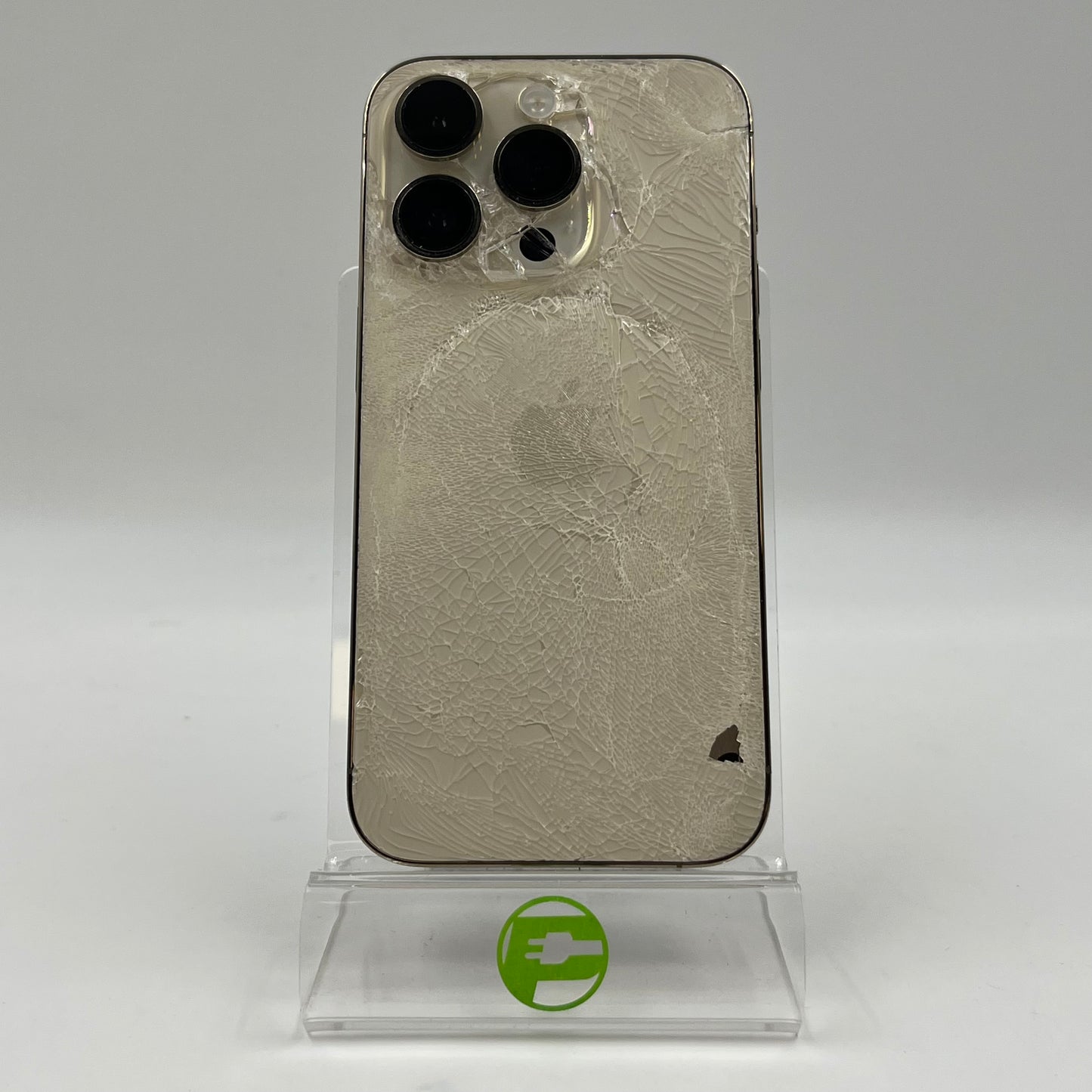 Broken Unlocked Apple iPhone 14 Pro 512GB 17.3.1 MQ213LL/A Cracked