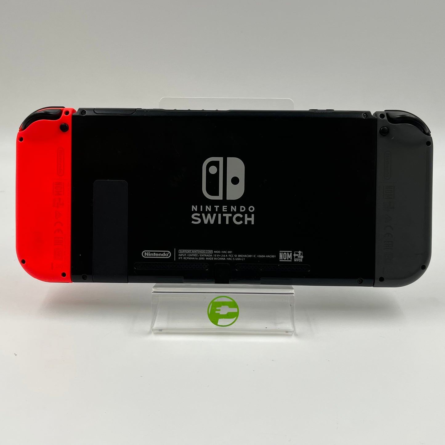 Nintendo Switch v1 Video Game Console HAC-001 Red/Black