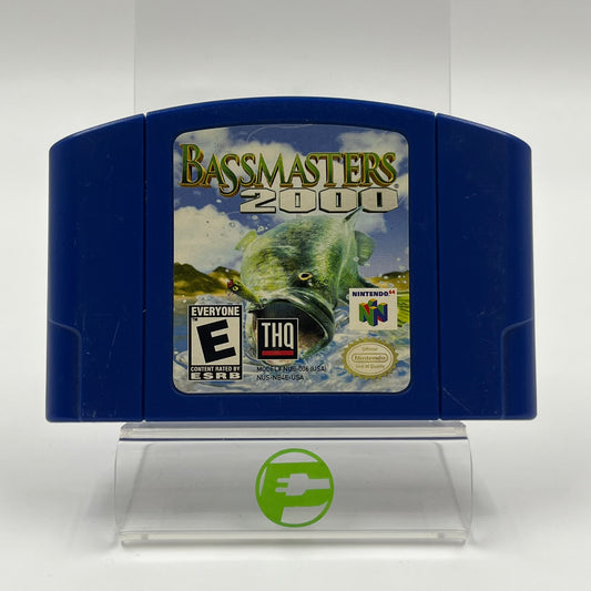 Bass Masters 2000 (Nintendo 64 N64, 1999) Cartridge Only