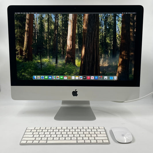 2019 Apple iMac 21.5" i5 3.6GHz 8GB RAM 128GB Fusion Silver A2116