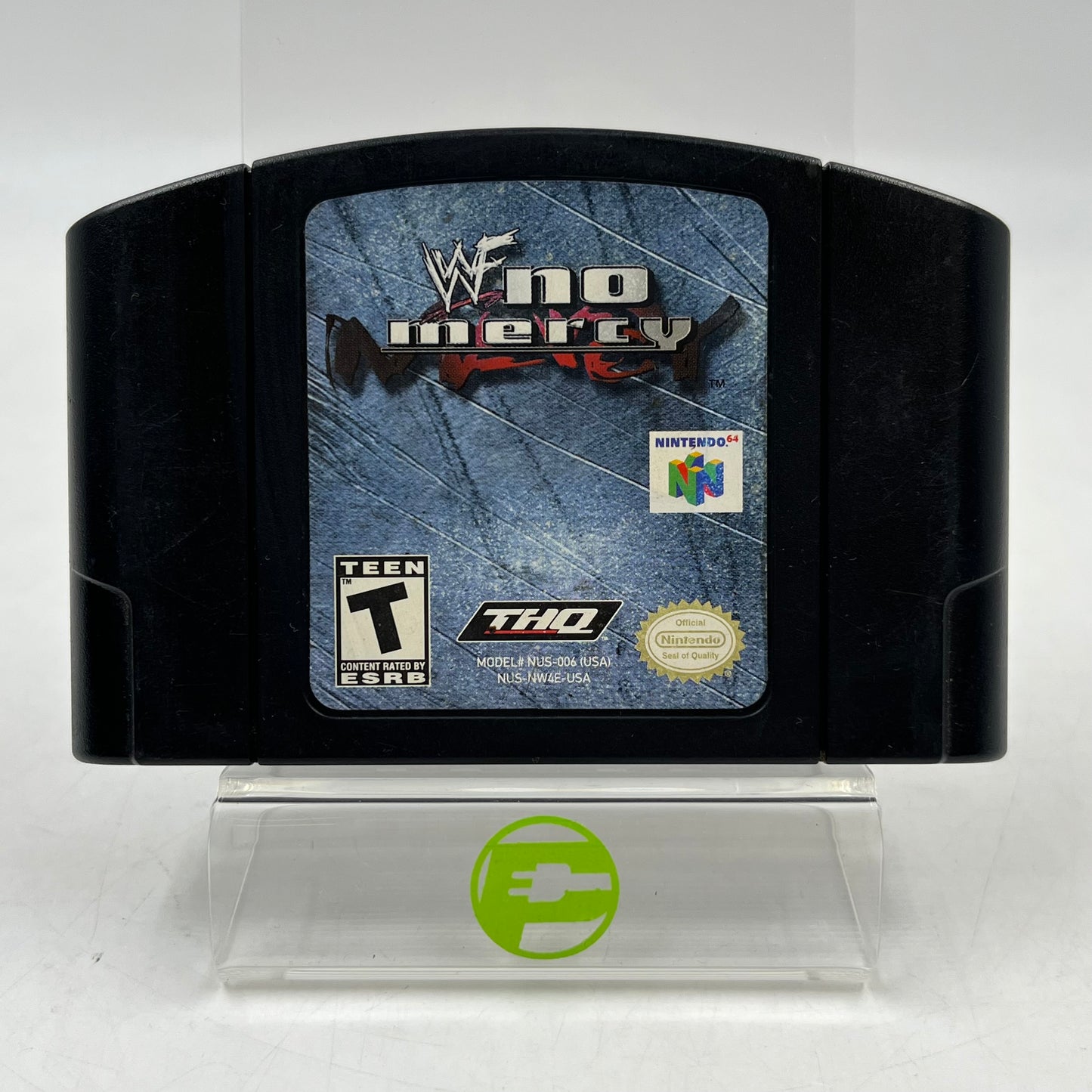 WWF No Mercy (Nintendo 64 N64, 2000) Cartridge Only