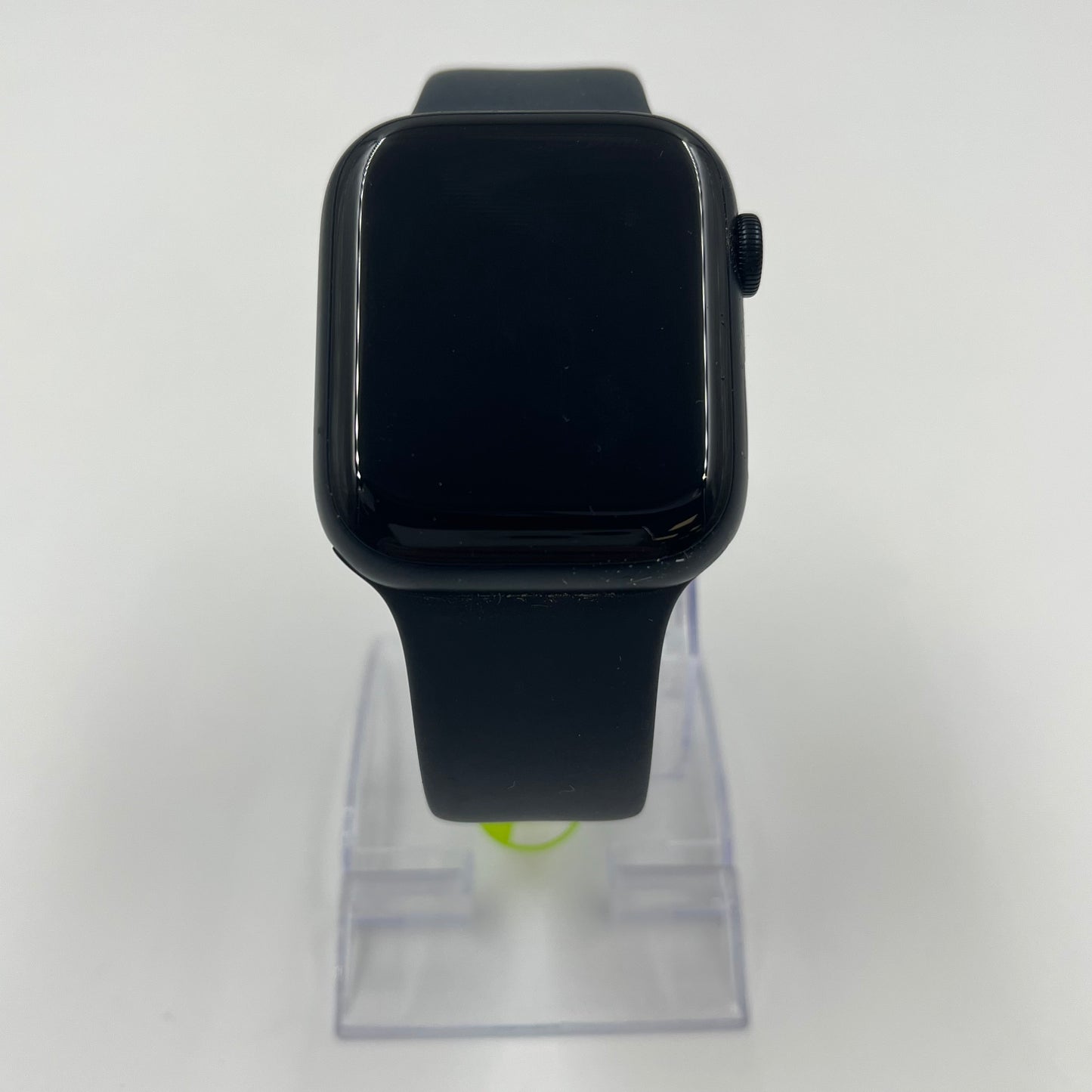 GPS Only Apple Watch Series 7 45MM Black Aluminum Midnight Sport Band MKJ73LL/A
