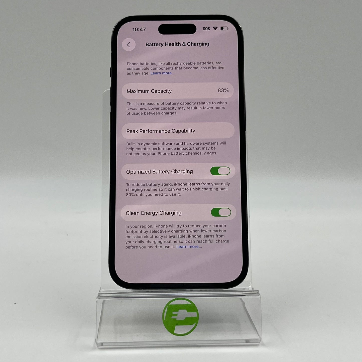 Unlocked Apple iPhone 14 Pro 256GB 26.0.1 Space Black MQ0N3LL/A