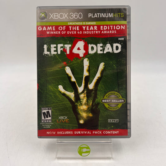 Left 4 Dead (Microsoft Xbox 360, 2008)