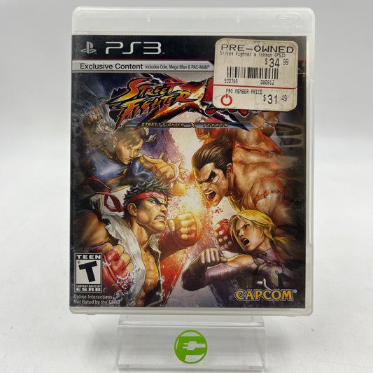 Street Fighter X Tekken (Sony PlayStation 3 PS3, 2012)