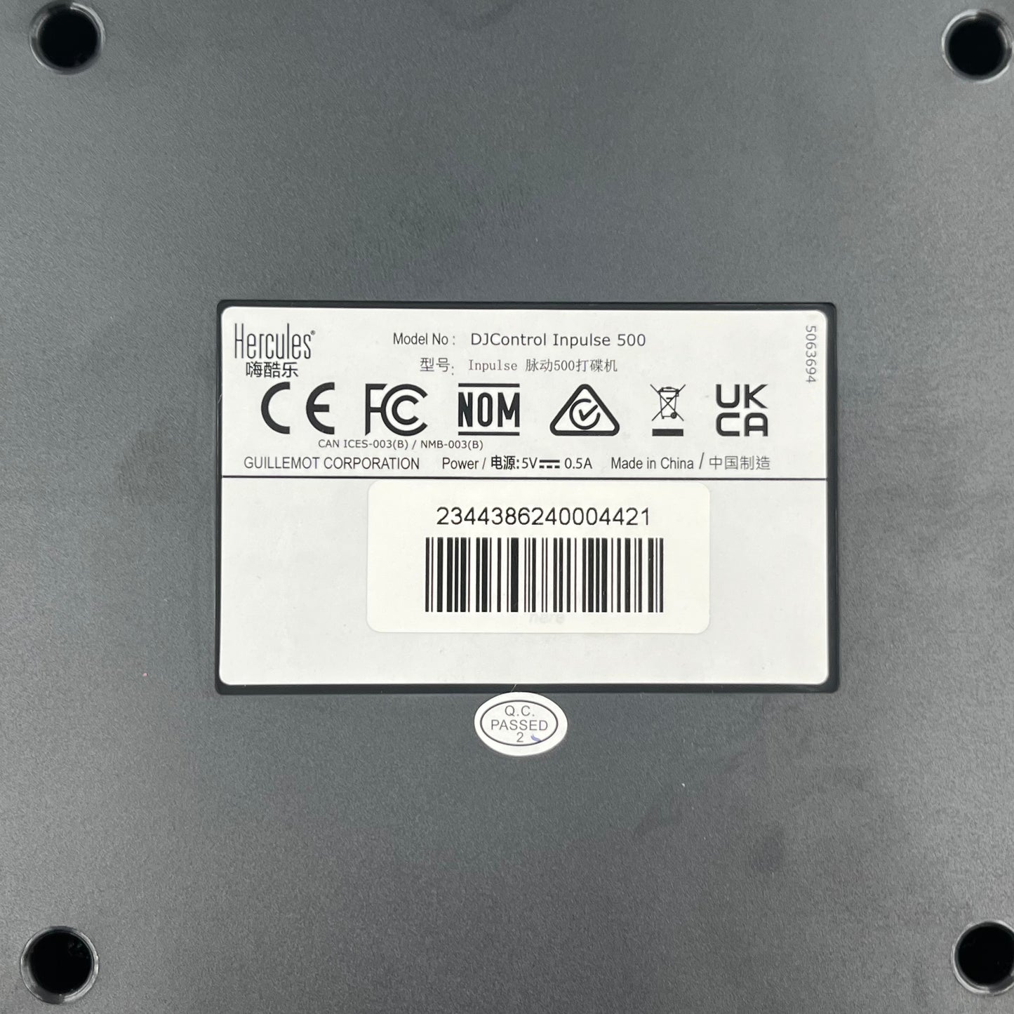 Hercules Impulse 500 USB DJ Controller