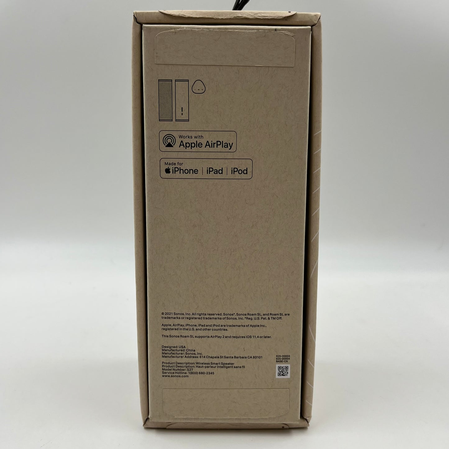 Sonos Roam SL Smart Wireless Speaker Black S27