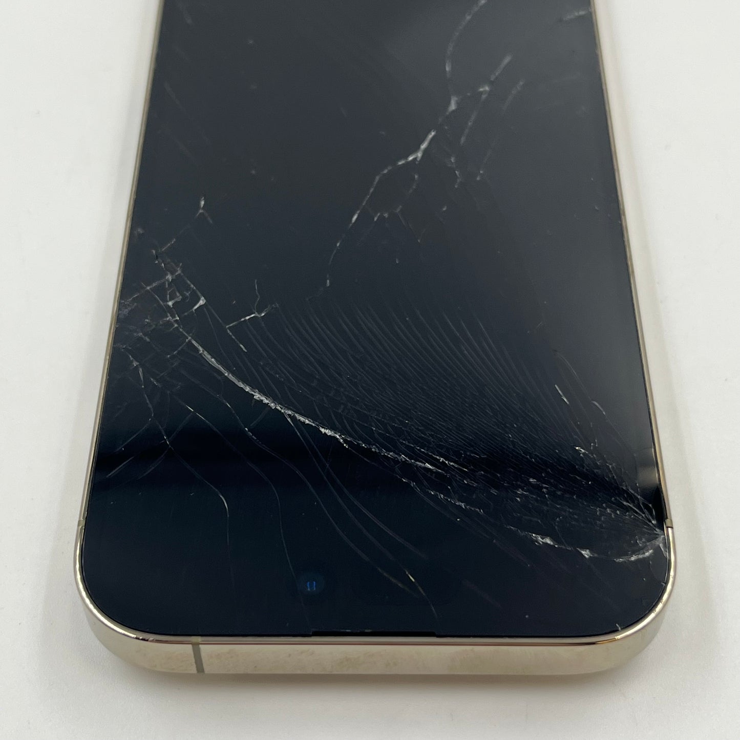 Broken Unlocked Apple iPhone 14 Pro 512GB 17.3.1 MQ213LL/A Cracked