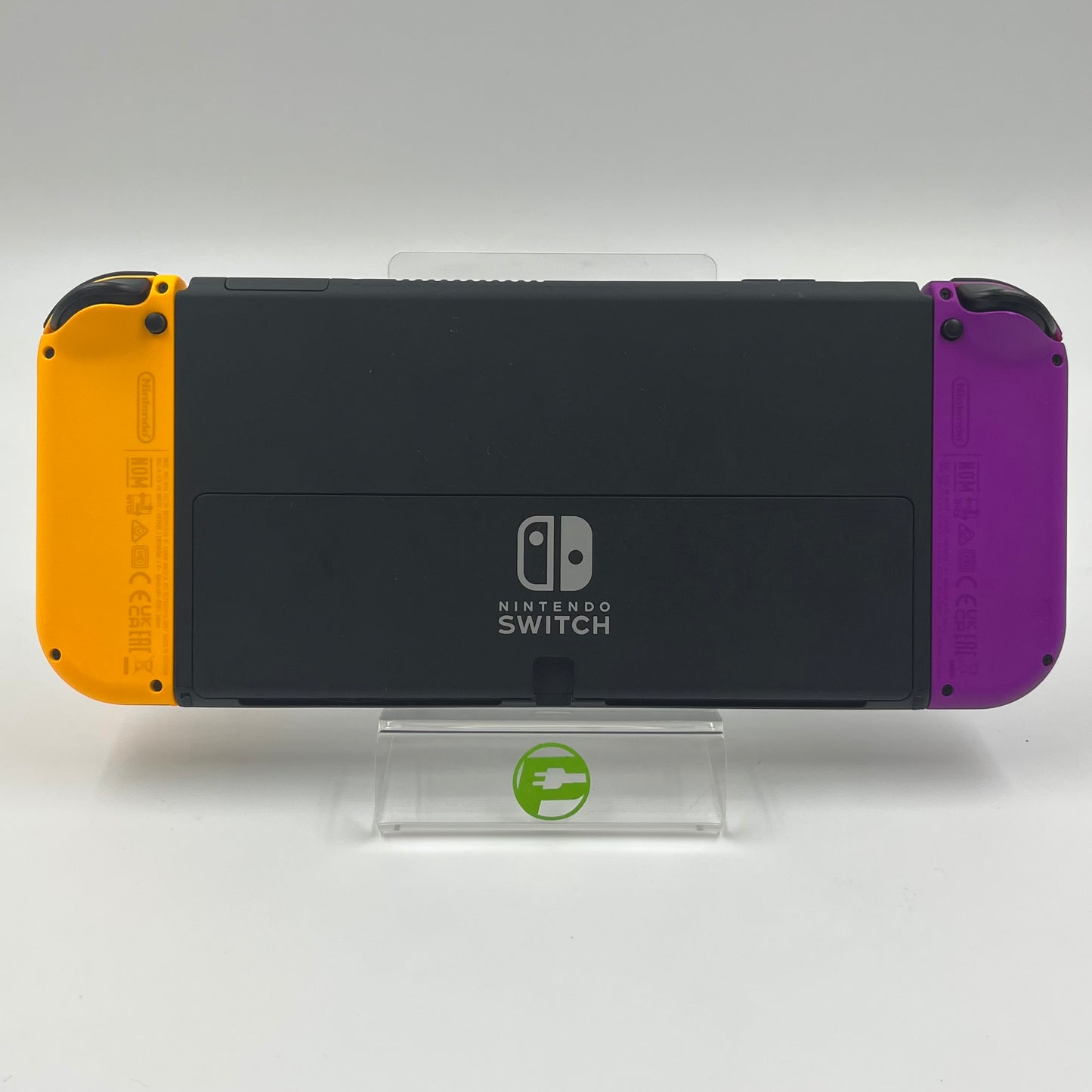 Nintendo Switch OLED Video Game Console HEG-001 Orange/Purple