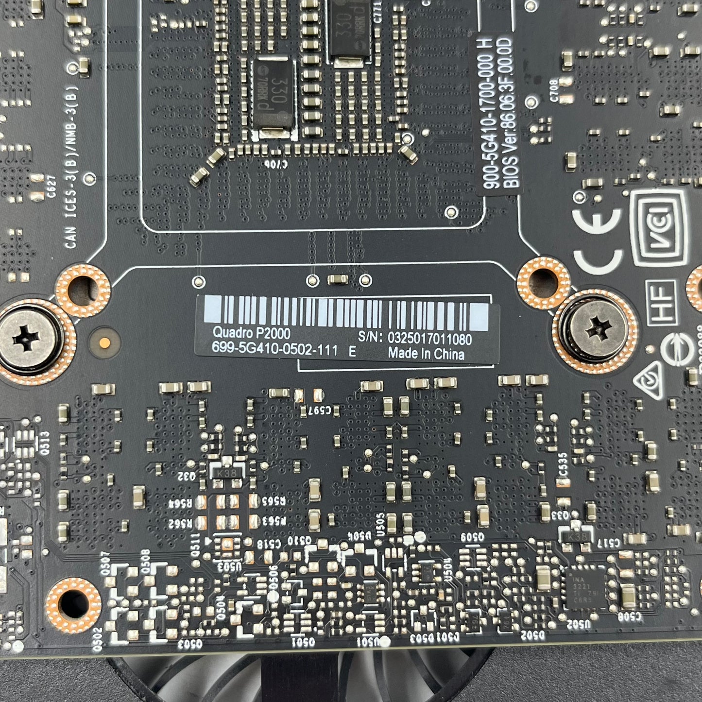PNY Quadro P2000 5GB GDDR5 Graphics Card VCQP2000