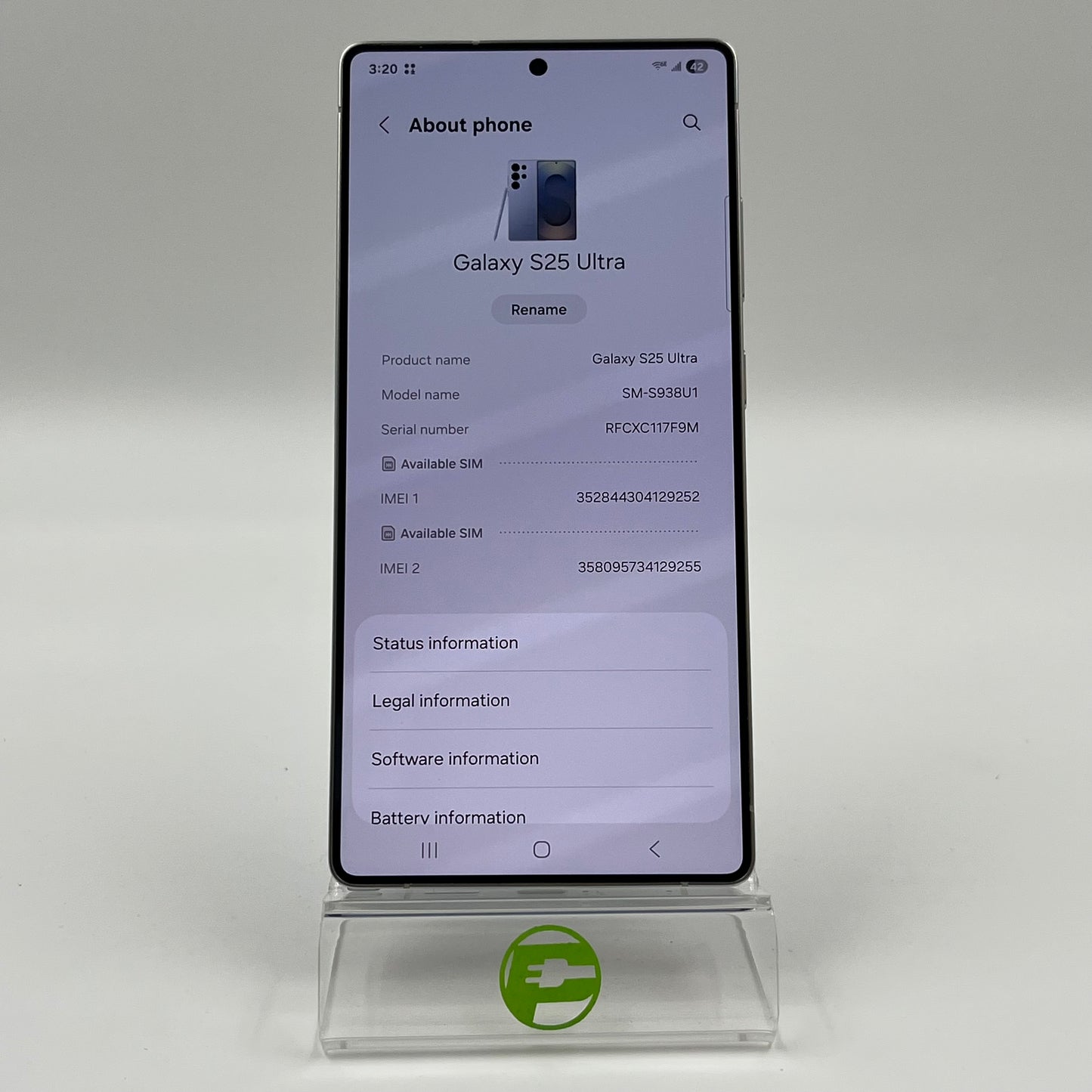 Unlocked Samsung Galaxy S25 Ultra 12GB RAM 512GB SM-S938U1 Silver