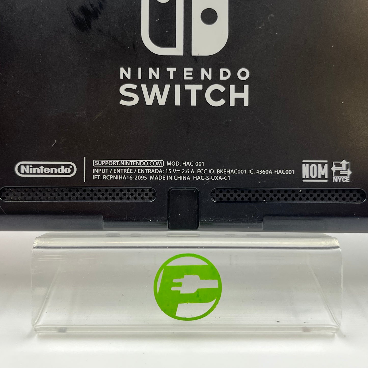 Nintendo Switch v1 Video Game Console HAC-001 Red/Black