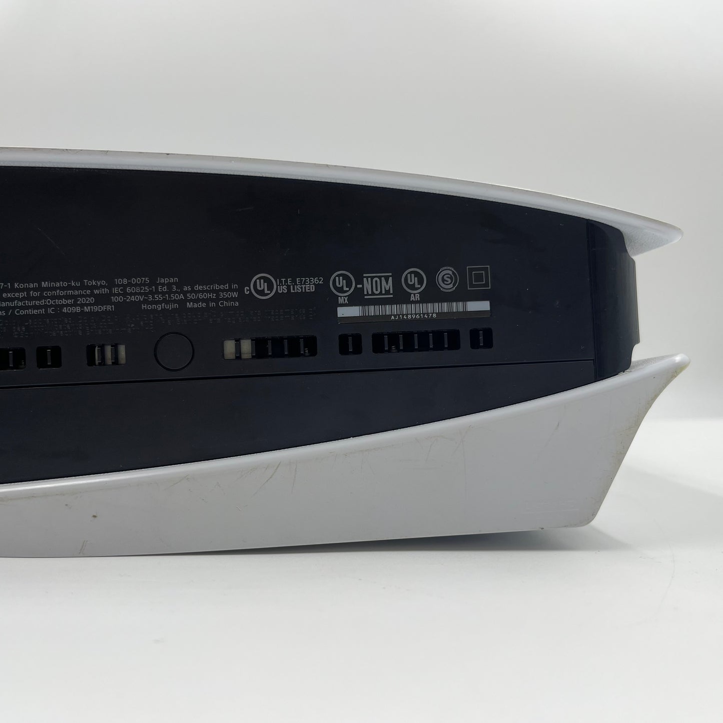 Sony PlayStation 5 Disc Edition PS5 825GB White Console Gaming System CFI-1015A