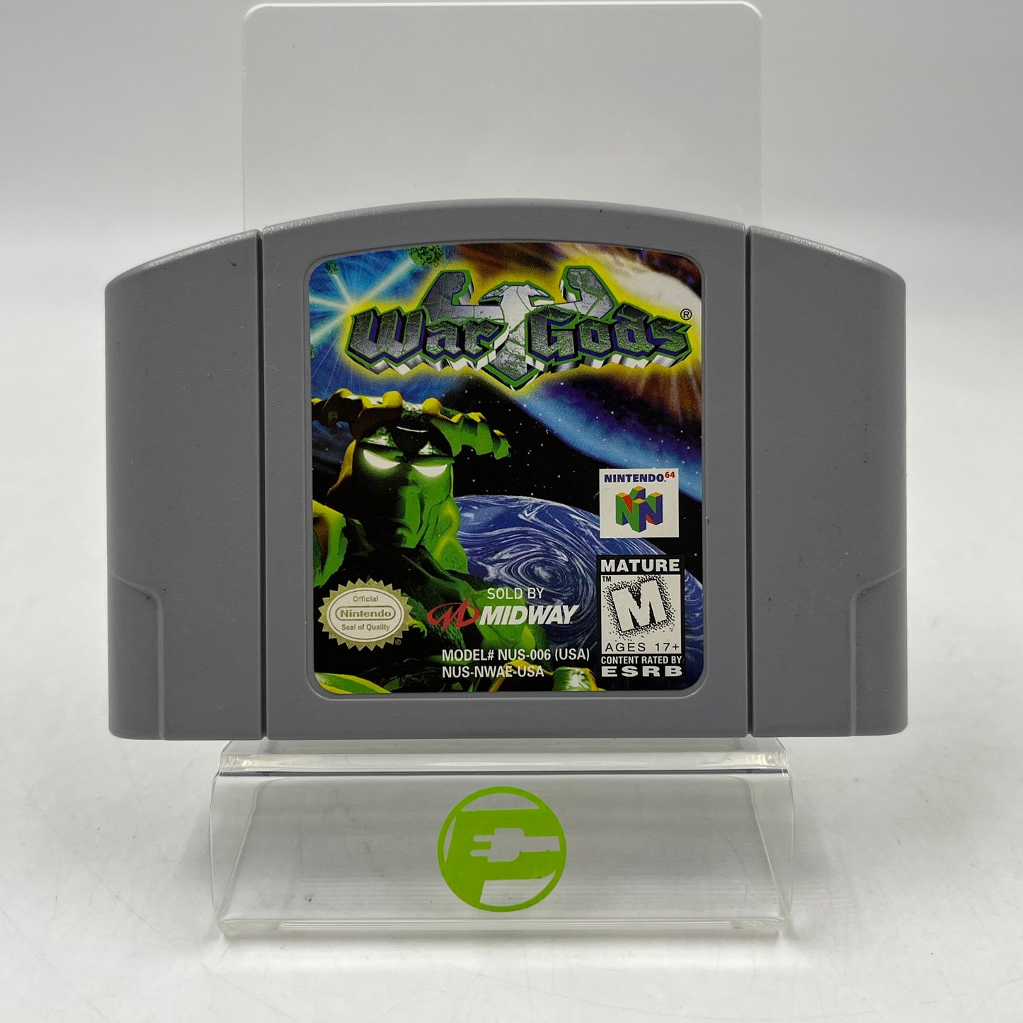 War Gods (Nintendo 64 N64, 1997) Cartridge Only