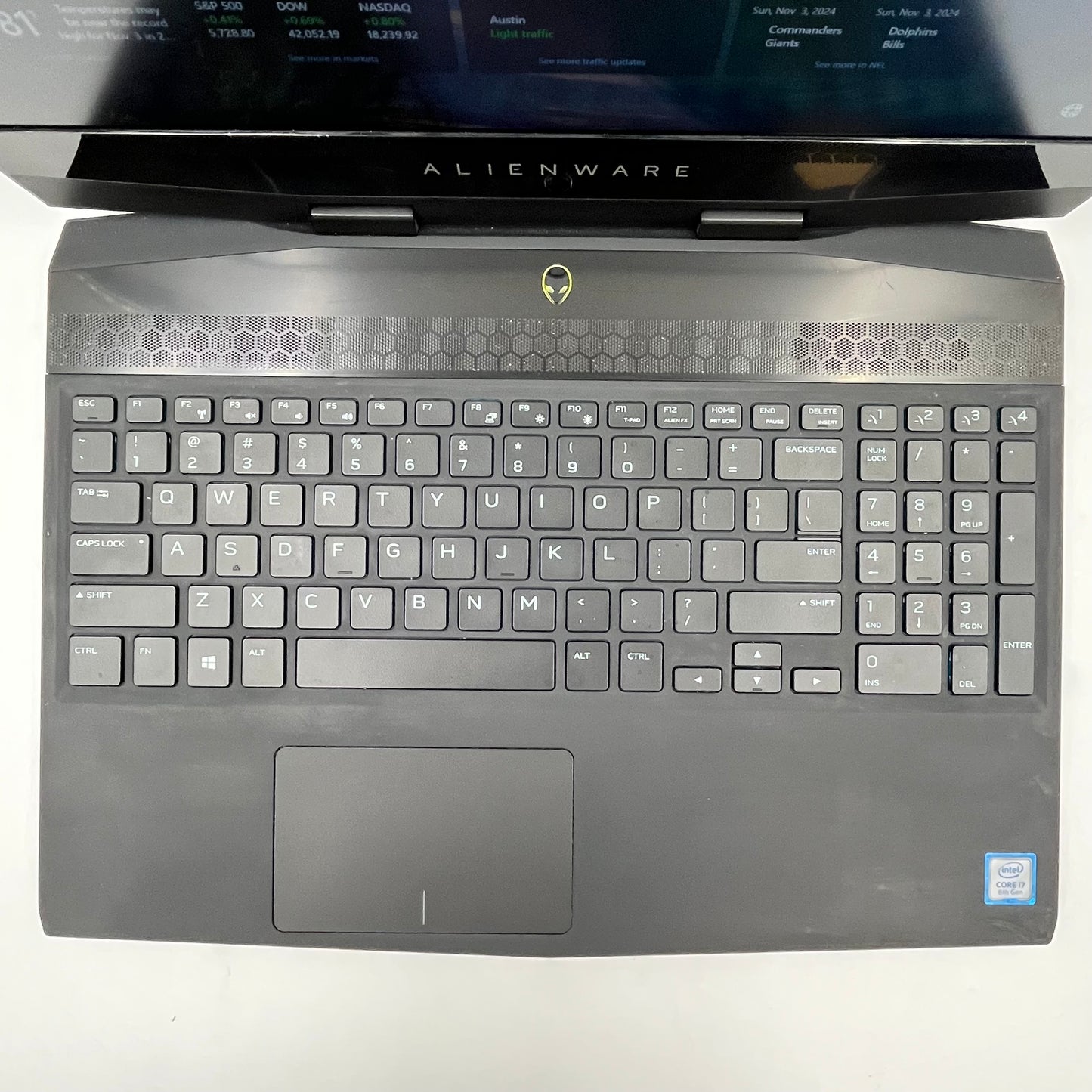 Alienware M15 15.6" i7-8750H 2.2GHz 16GB RAM 256GB SSD 1TB HDD GeForce GTX 1060