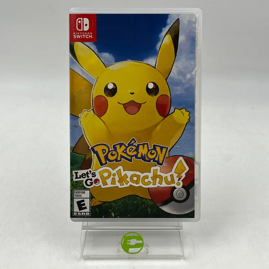 Pokemon Let's Go Pikachu (Nintendo Switch, 2018)