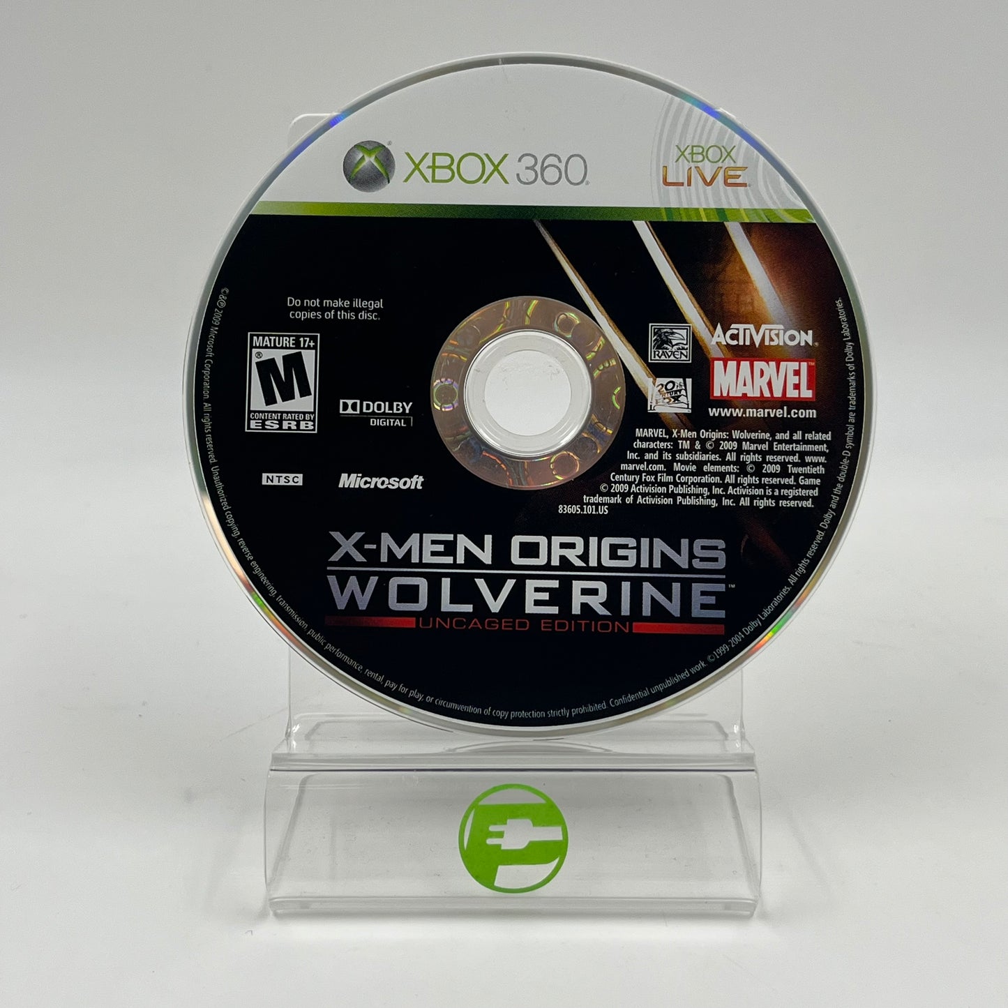 X-Men Origins: Wolverine Uncaged Edition (Microsoft Xbox 360, 2009)