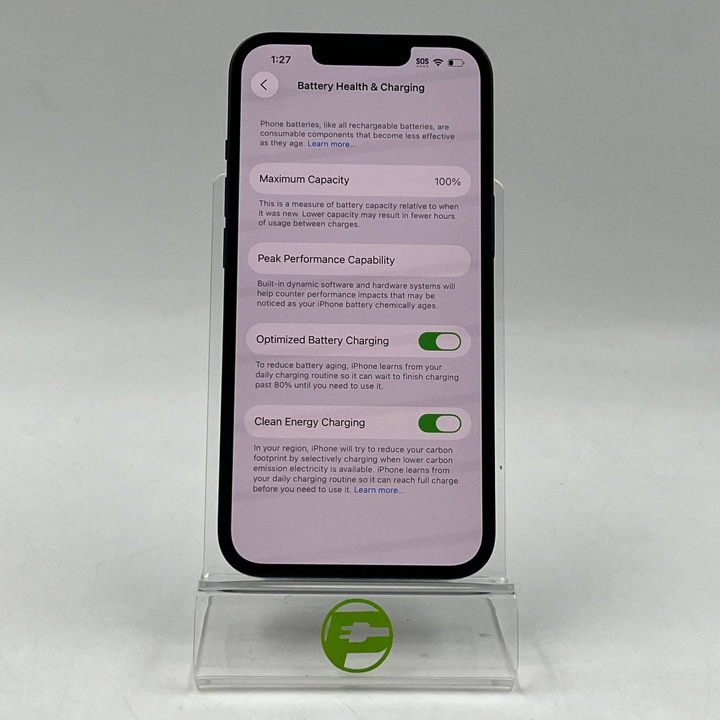 Unlocked Apple iPhone 13 128GB Midnight MLML3LL/A