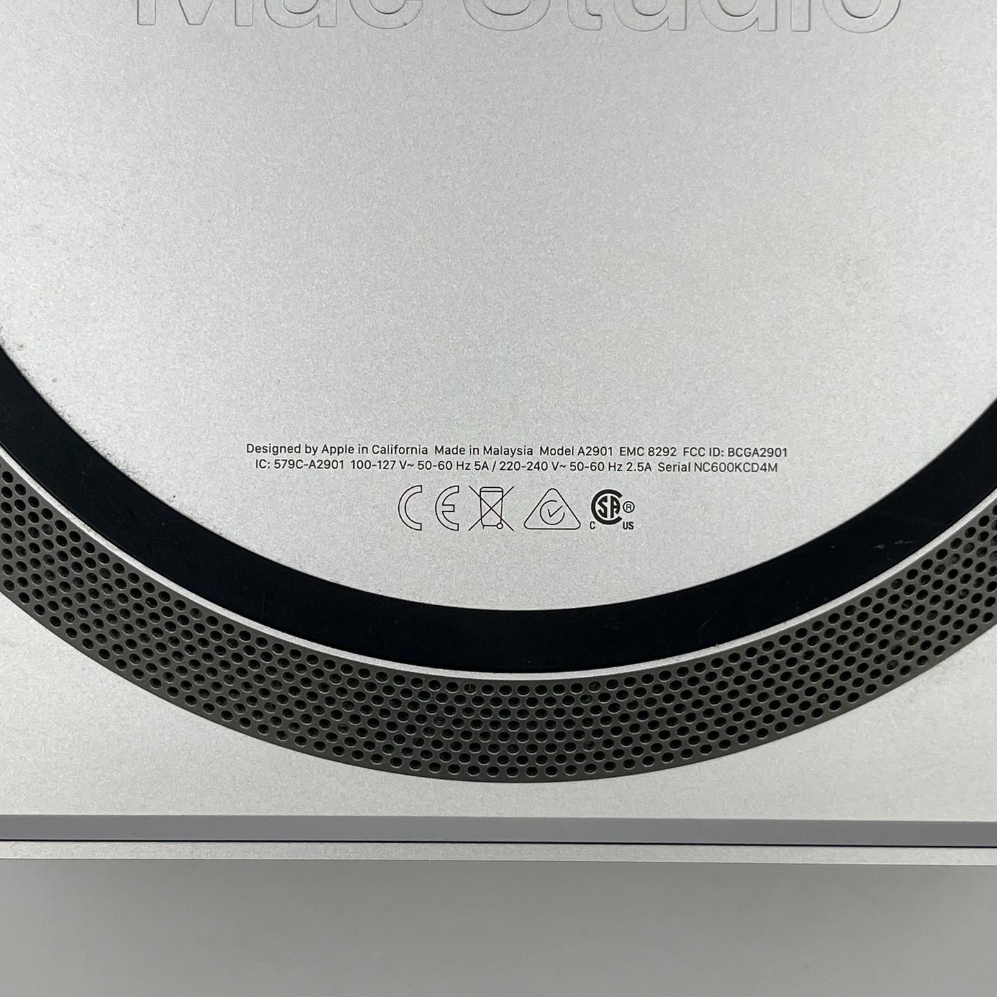 2023 Apple Mac Studio M2 Max 3.5GHz 32GB RAM 512GB SSD Silver A2901