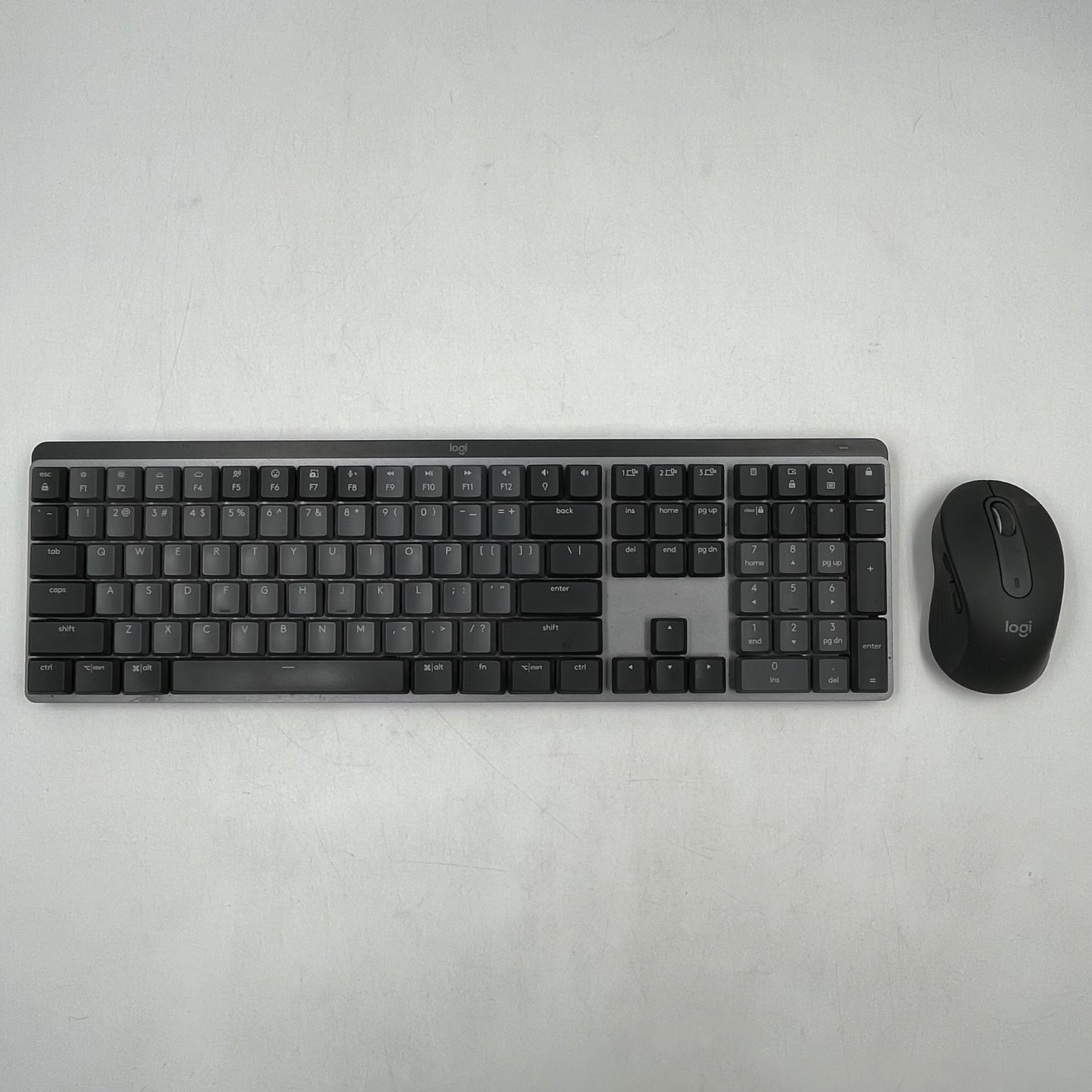 Logitech MX Illuminated Wireless Mechanical Keyboard and Mouse YR0083