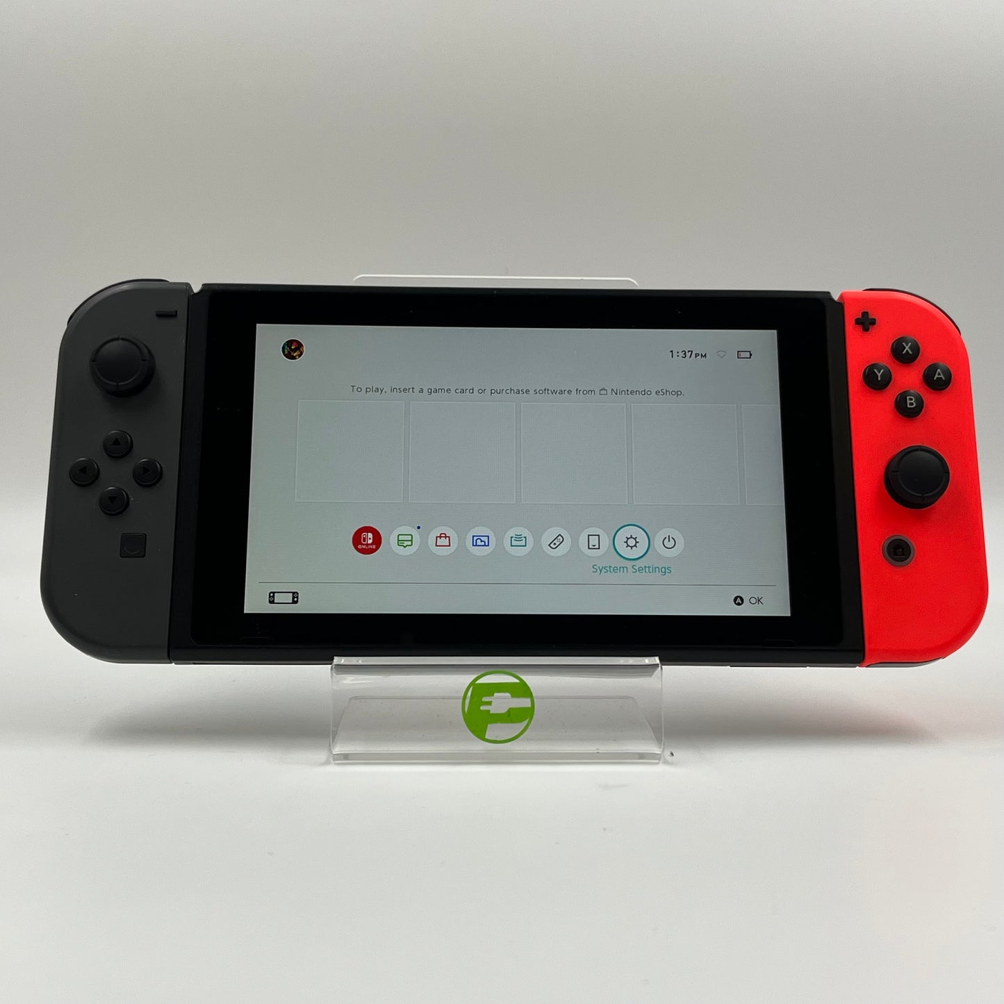 Nintendo Switch v1 Video Game Console HAC-001 Red/Black