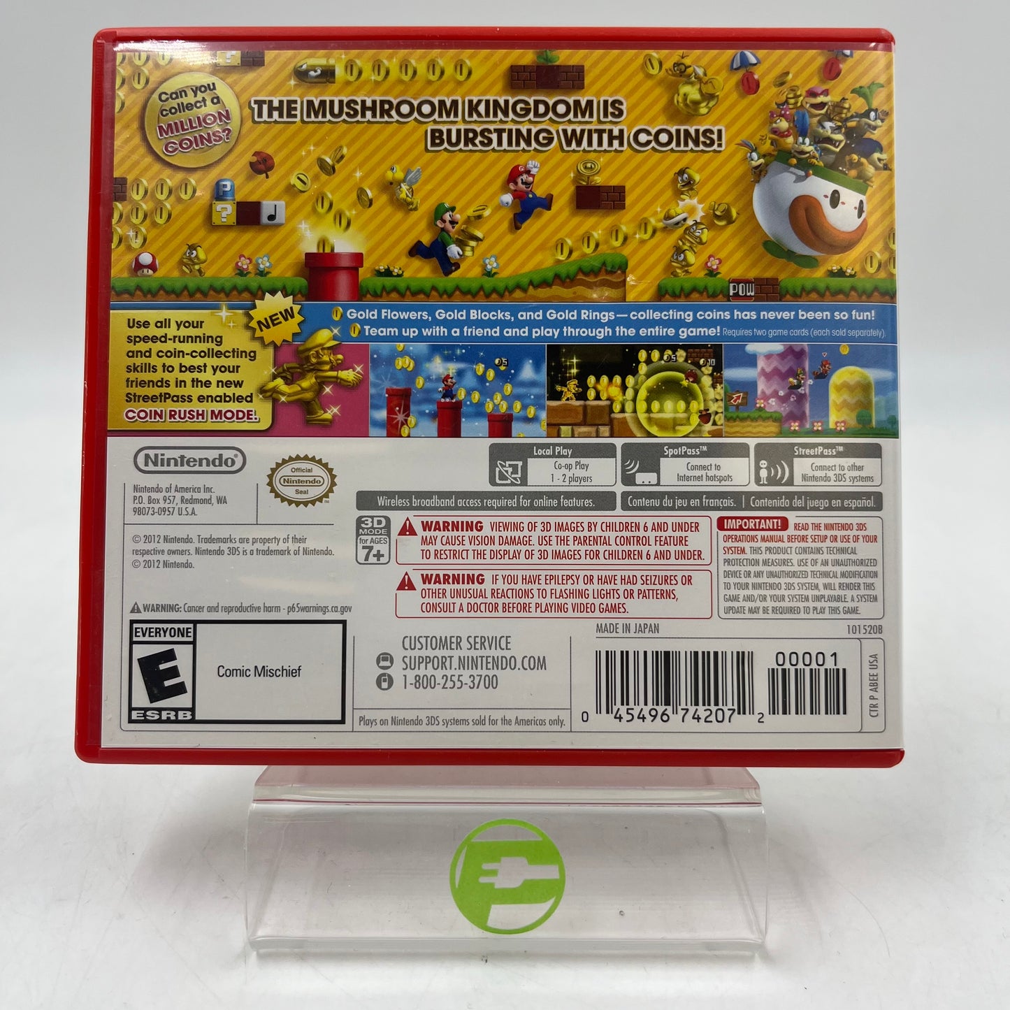New Super Mario Bros. 2 (Nintendo 3DS, 2012)