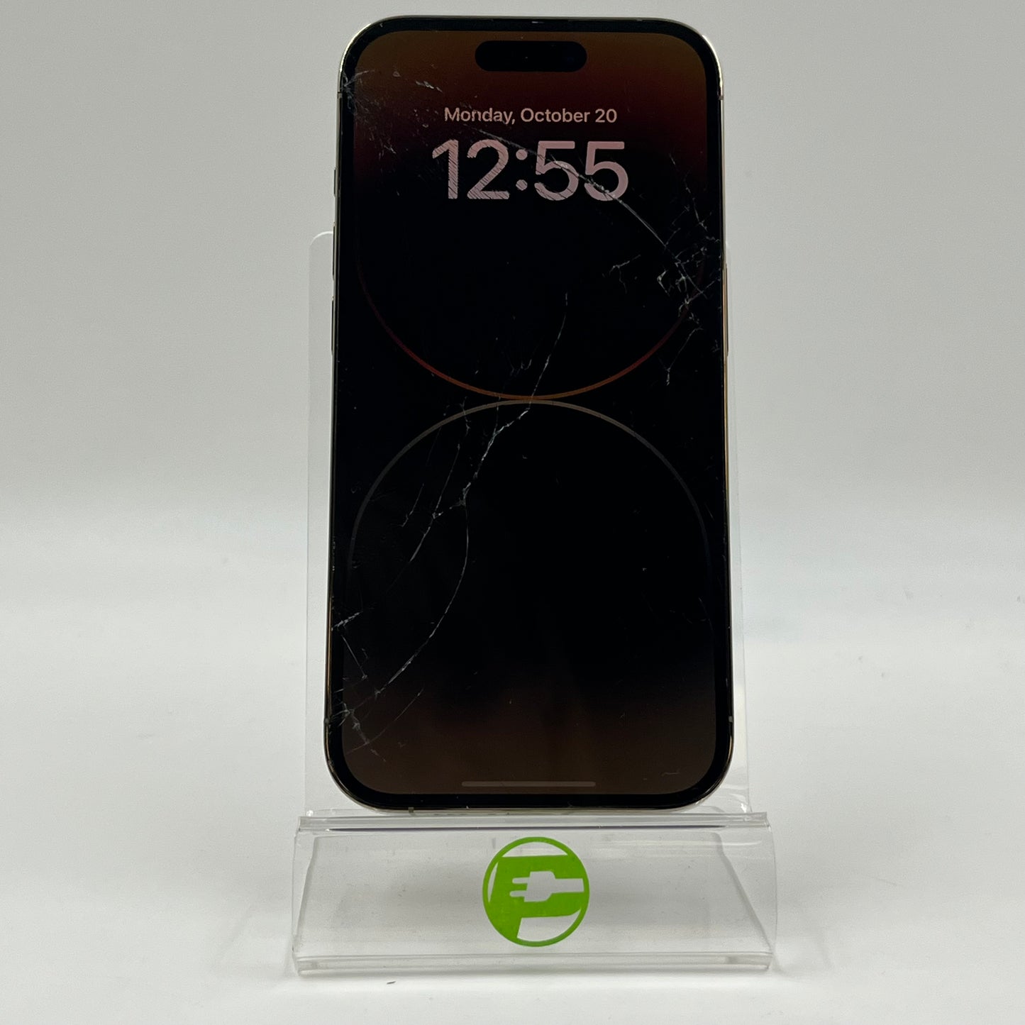 Broken Unlocked Apple iPhone 14 Pro 512GB 17.3.1 MQ213LL/A Cracked