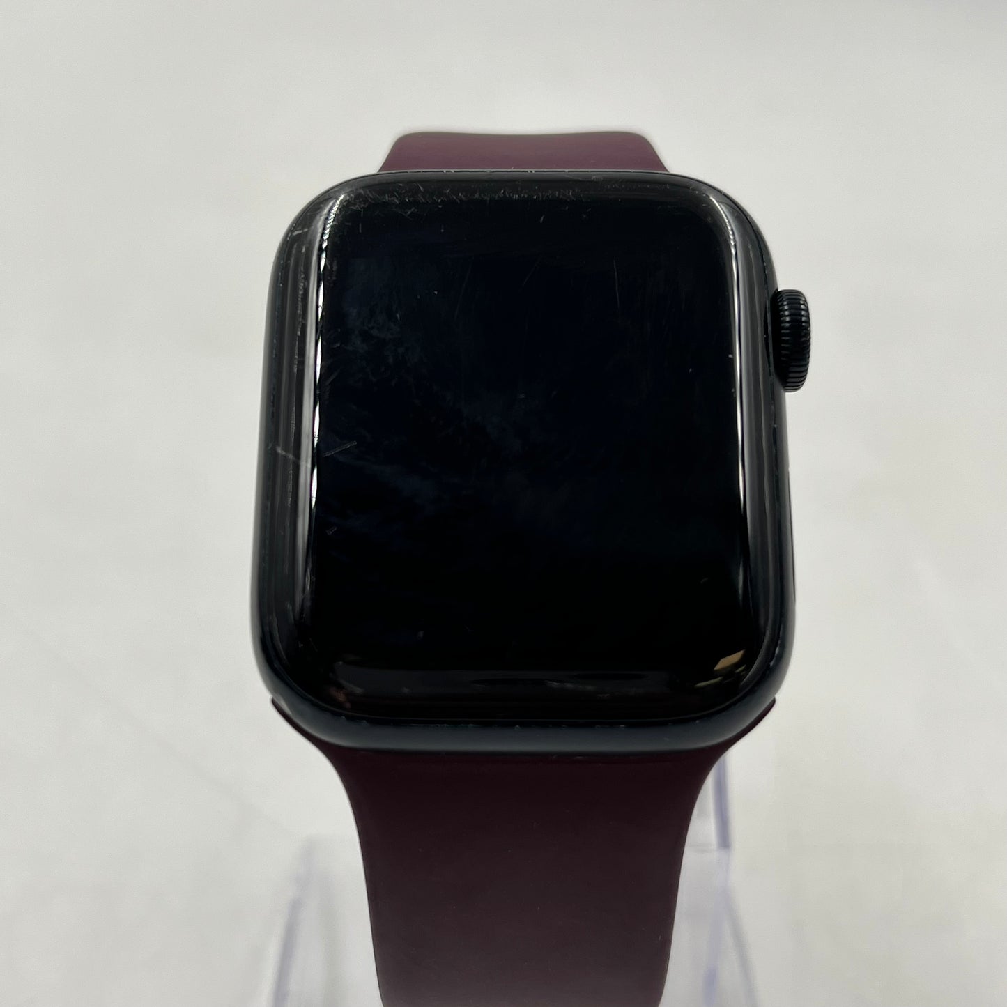 GPS Only Apple Watch SE 2nd Gen 44MM Midnight Aluminum Purple Loop MRTX3LL/A
