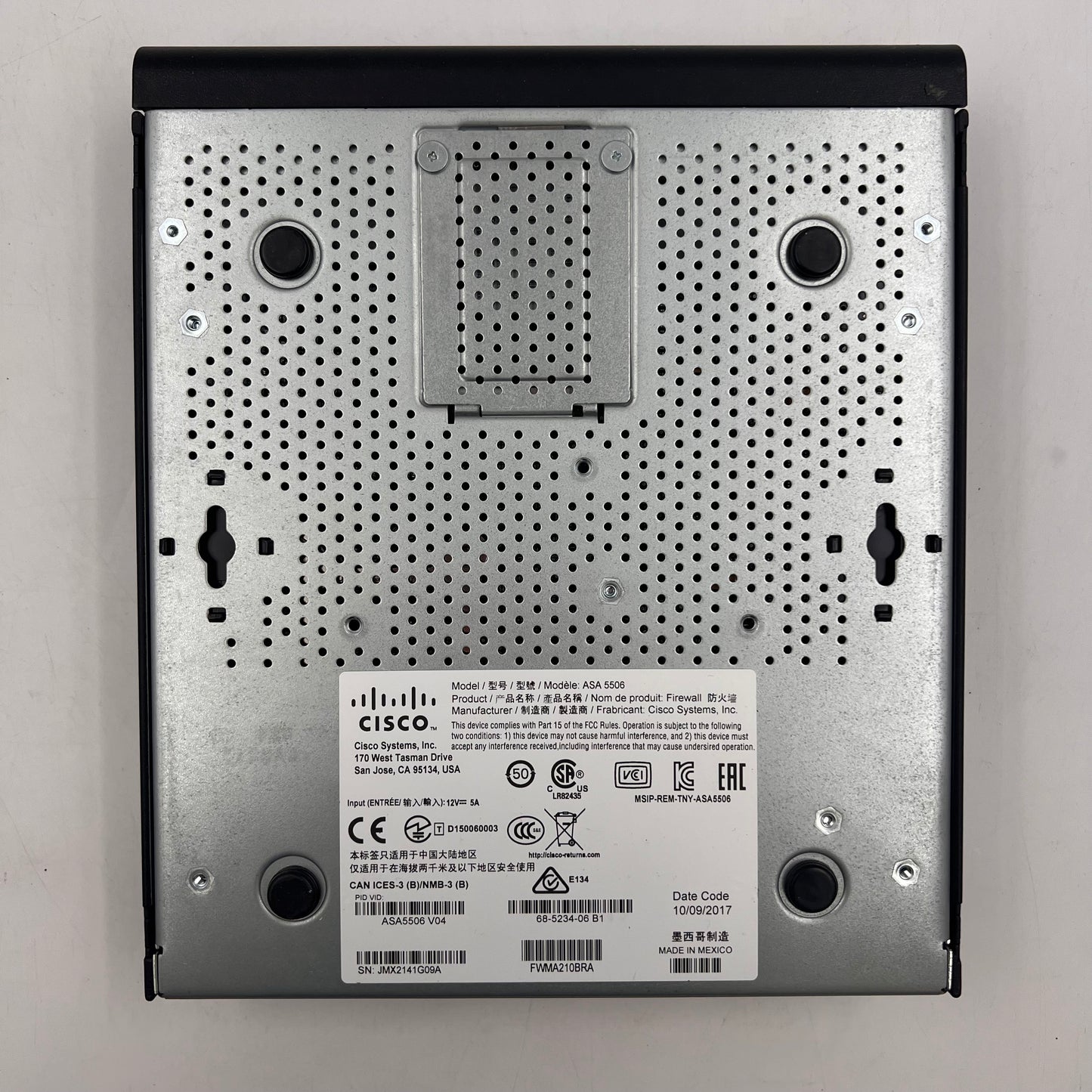Cisco ASA 5506 Network Security Firewall ASA5506 V04