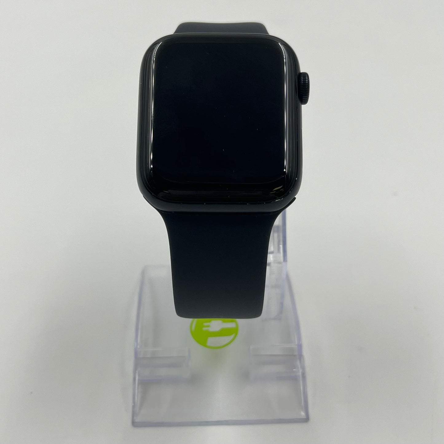 Unlocked Apple Watch SE 2nd Gen 44MM Black Aluminum Blue Ocean Band MNTY3LL/A