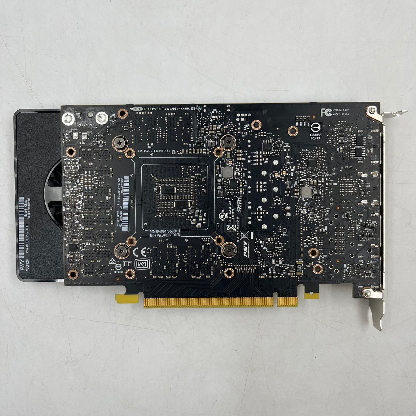 PNY Quadro P2000 5GB GDDR5 Graphics Card VCQP2000