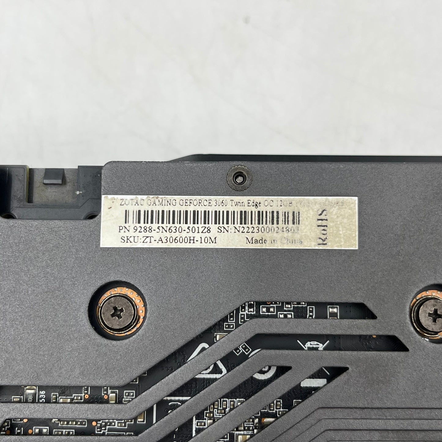 Zotac GeForce RTX 3060 Ti Twin Edge 8GB GDDR6 Graphics Card 9288-6N630-501Z8