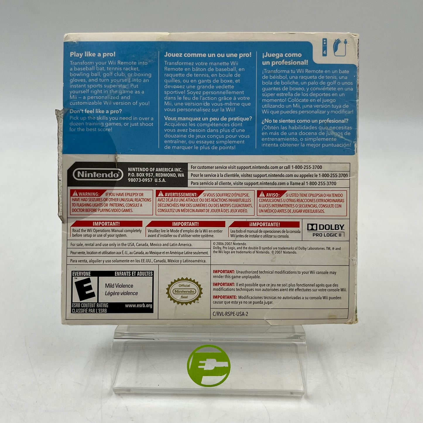 Wii Sports (Nintendo Wii, 2006)