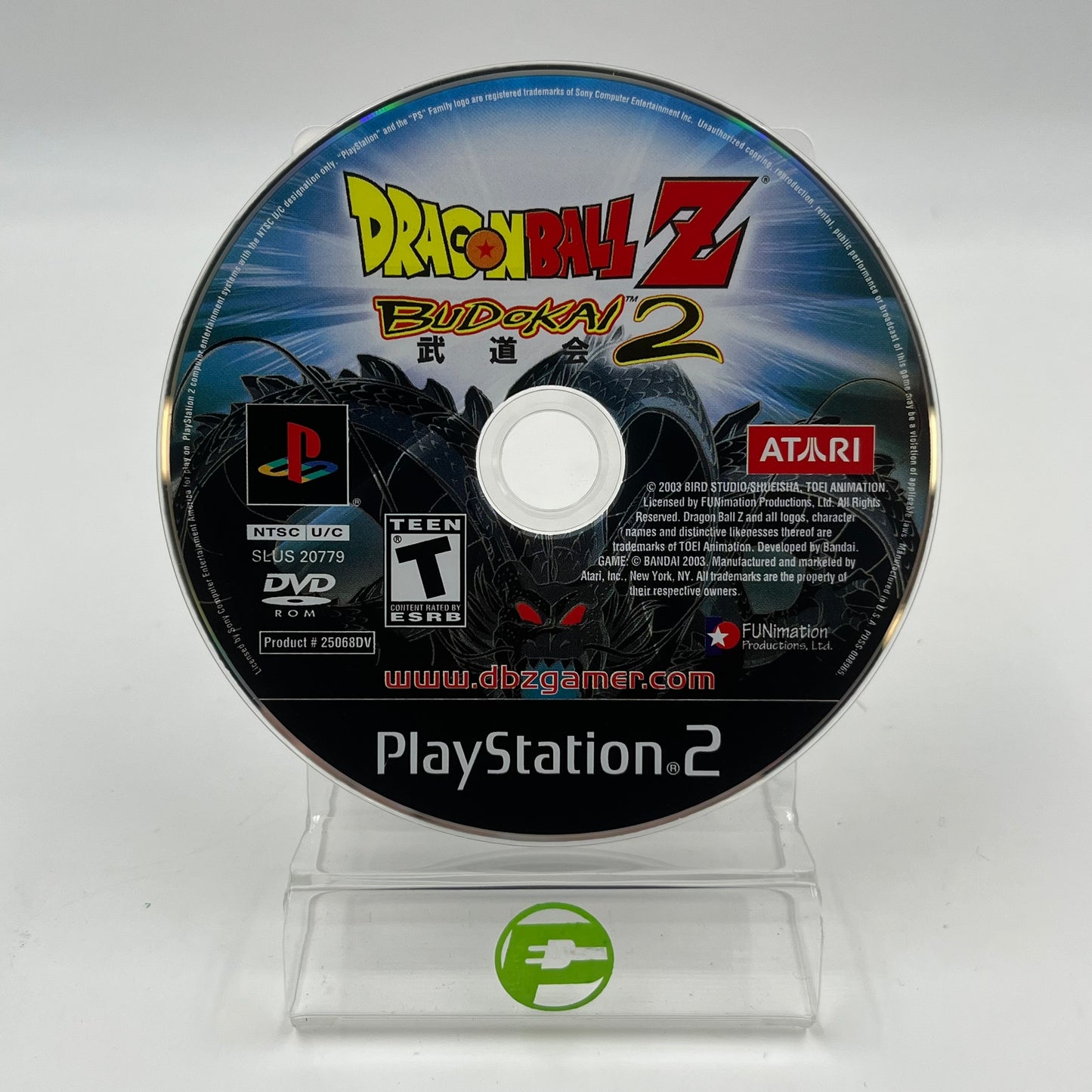 Dragon Ball Z Budokai 2 (Sony PlayStation 2 PS2, 2003)