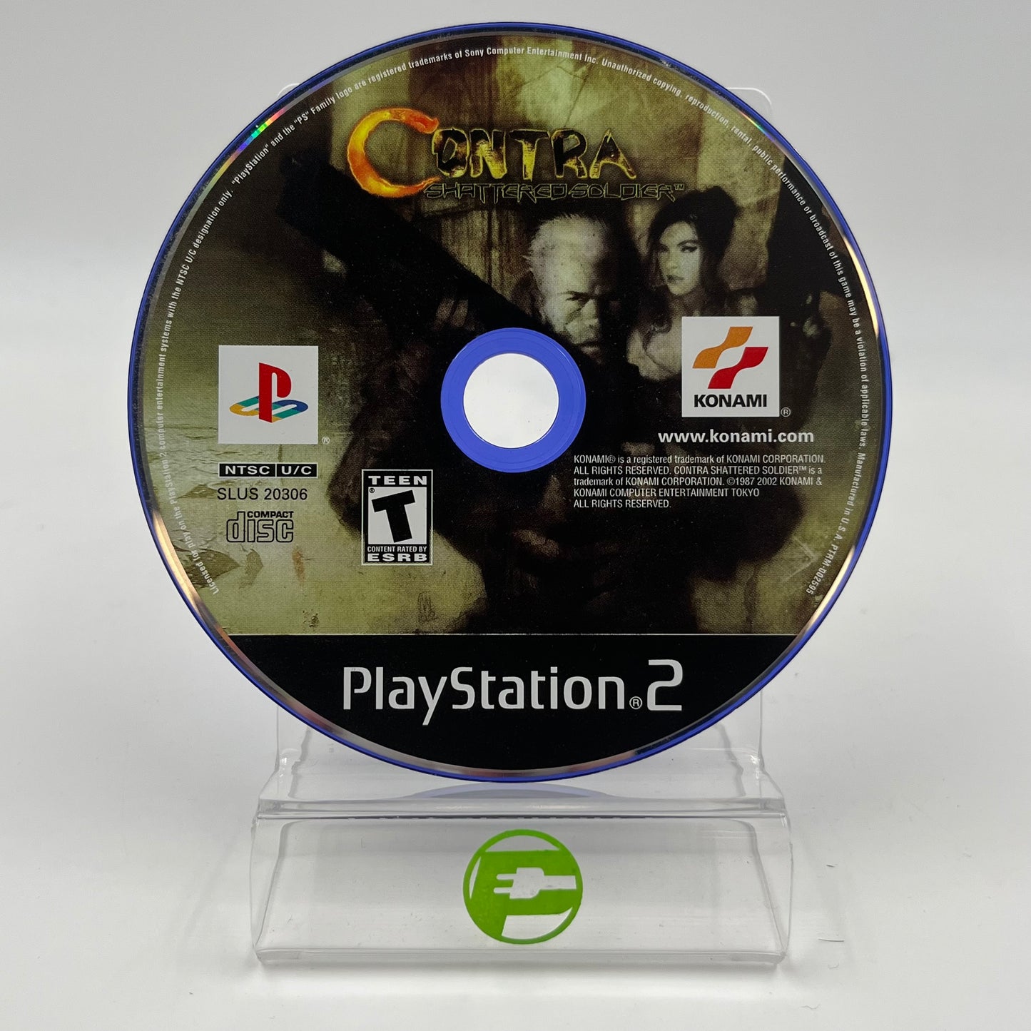 Contra Shattered Soldier (Sony PlayStation 2 PS2, 2002)