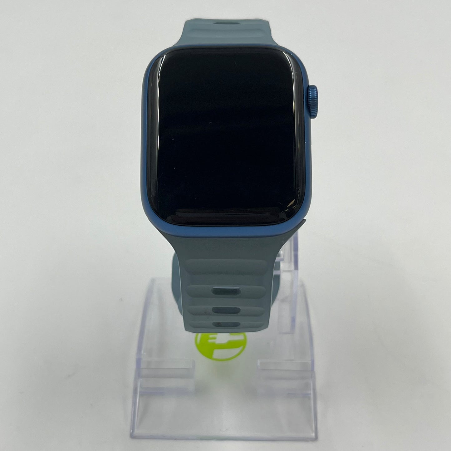 GPS Only Apple Watch Series 7 45MM Blue Aluminum Blue Sport Loop MKNR3LL/A