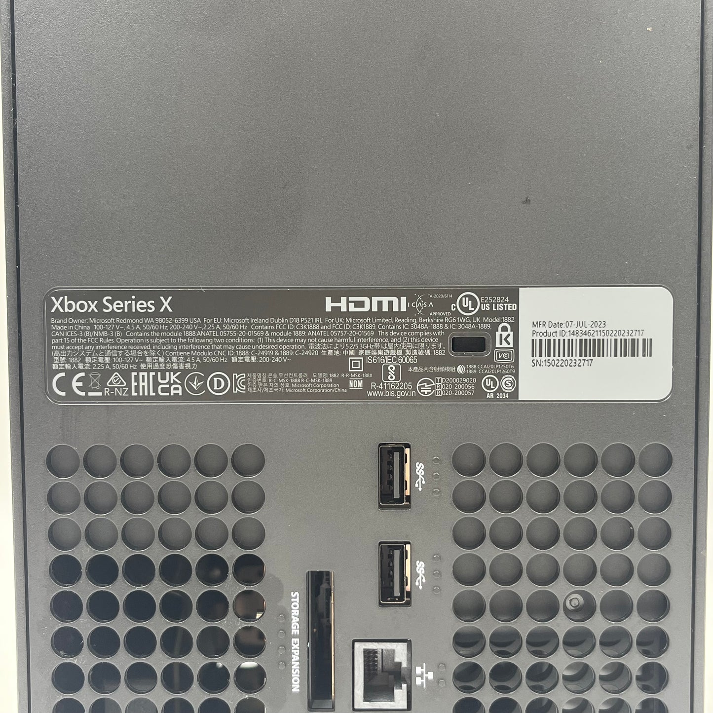Microsoft Xbox Series X 1TB Console Gaming System Black 1882