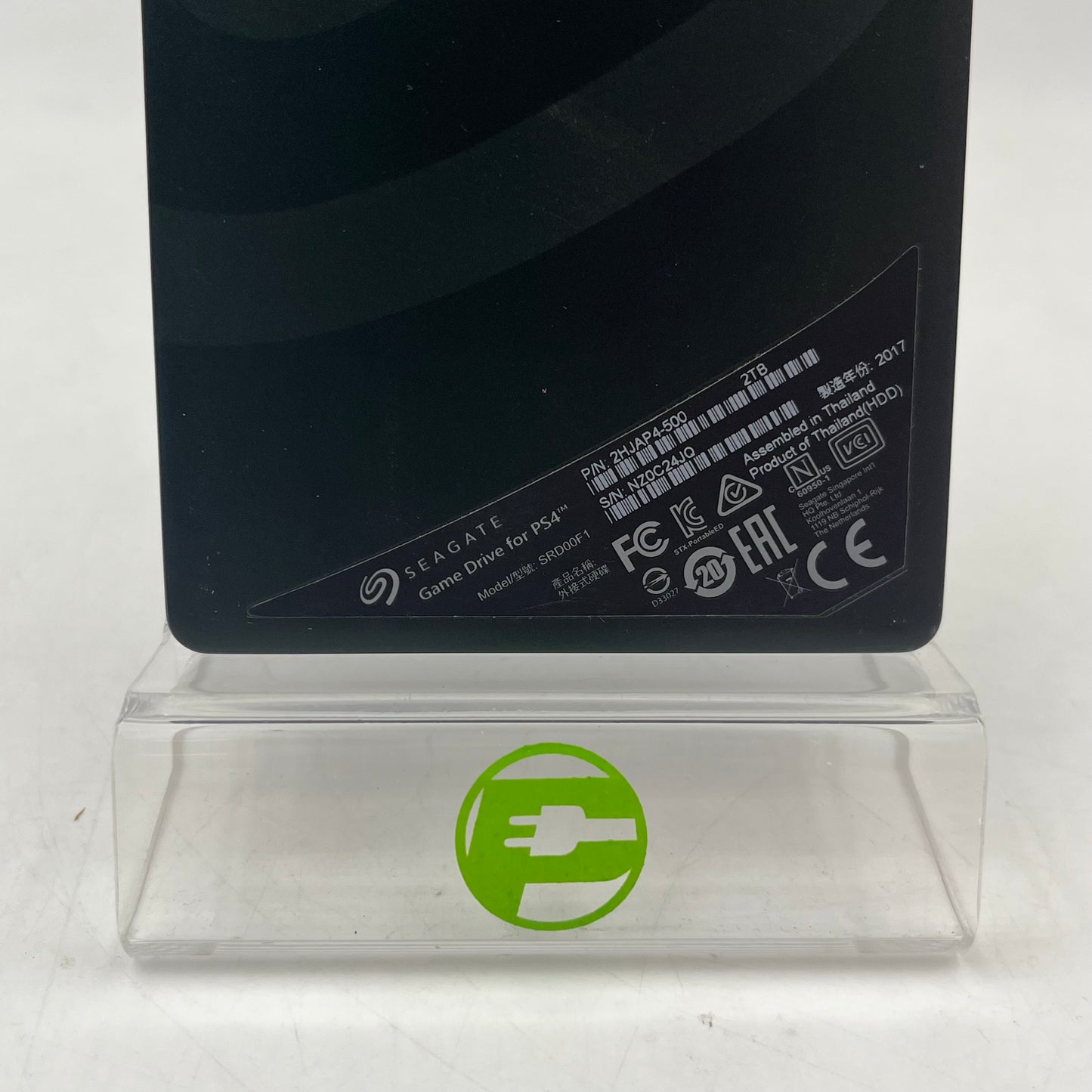 Seagate Portable Game Drive 2TB USB-B to USB-A SSD SRD00F1 for PS4