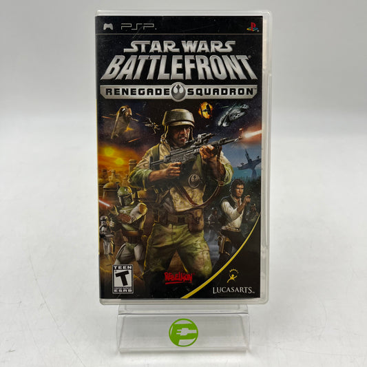 Star Wars Battlefront Renegade Squadron (Sony PlayStation Portable PSP, 2007)