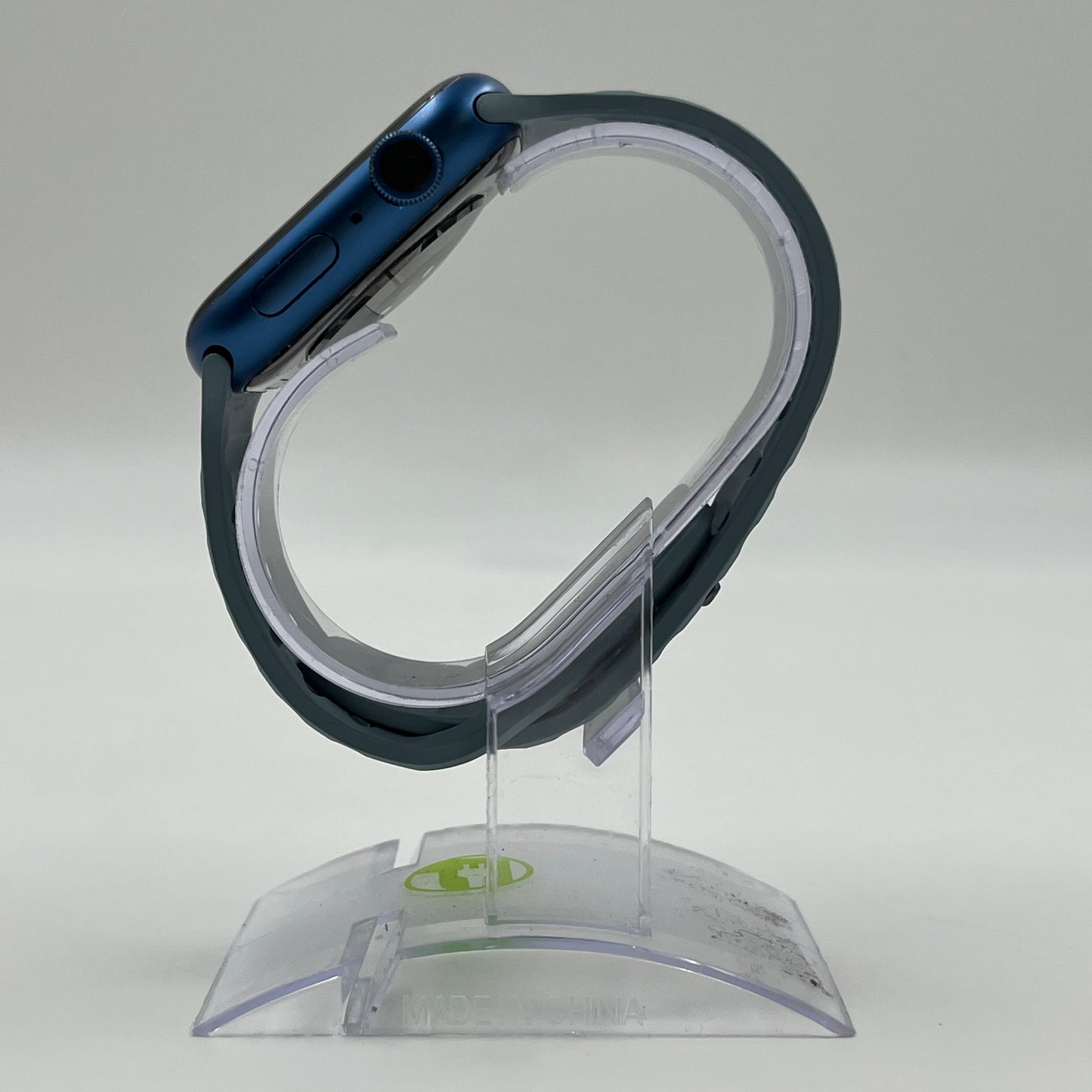 GPS Only Apple Watch Series 7 45MM Blue Aluminum Blue Sport Loop MKNR3LL/A