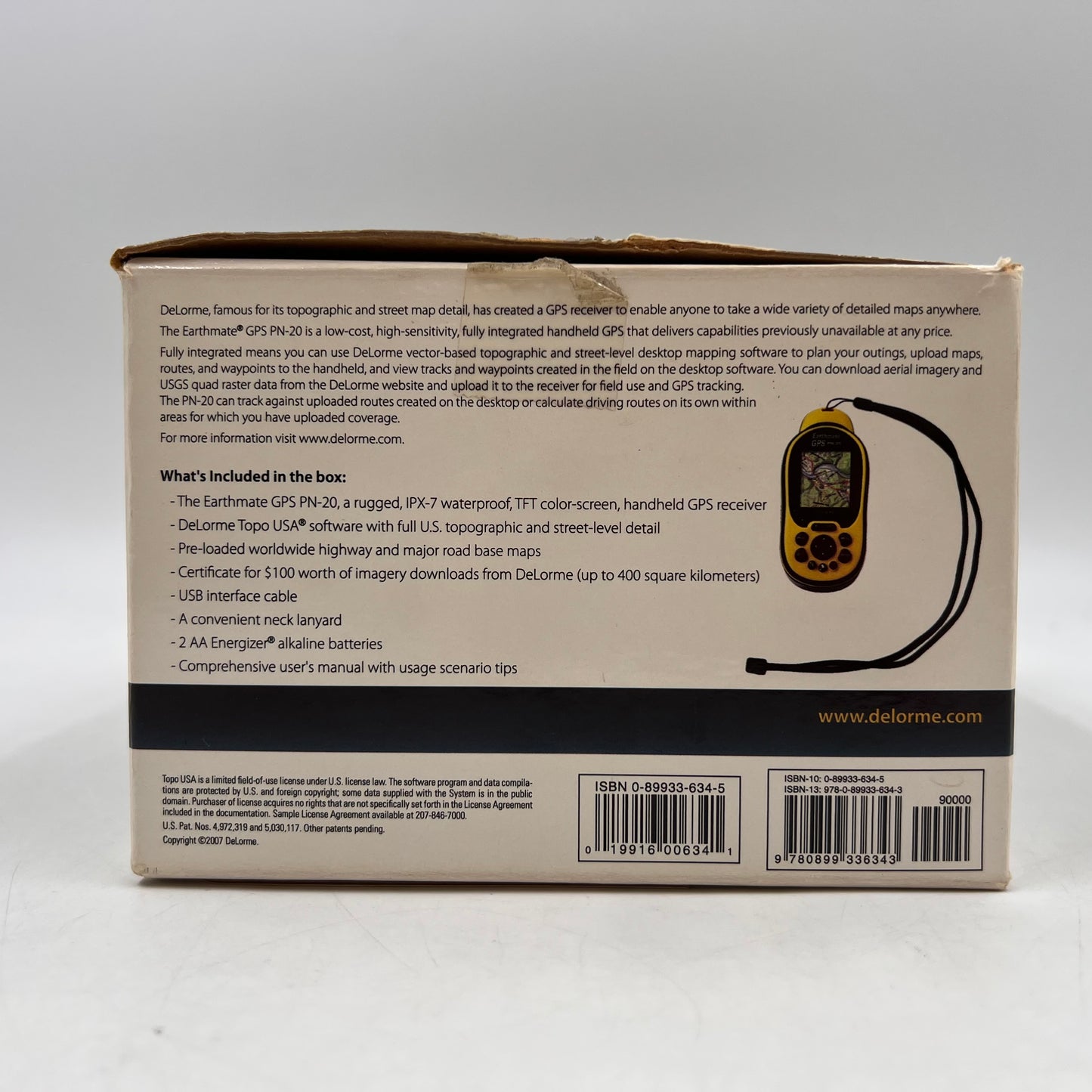Earthmate GPS PN-20 Bright Color-Screen GPS