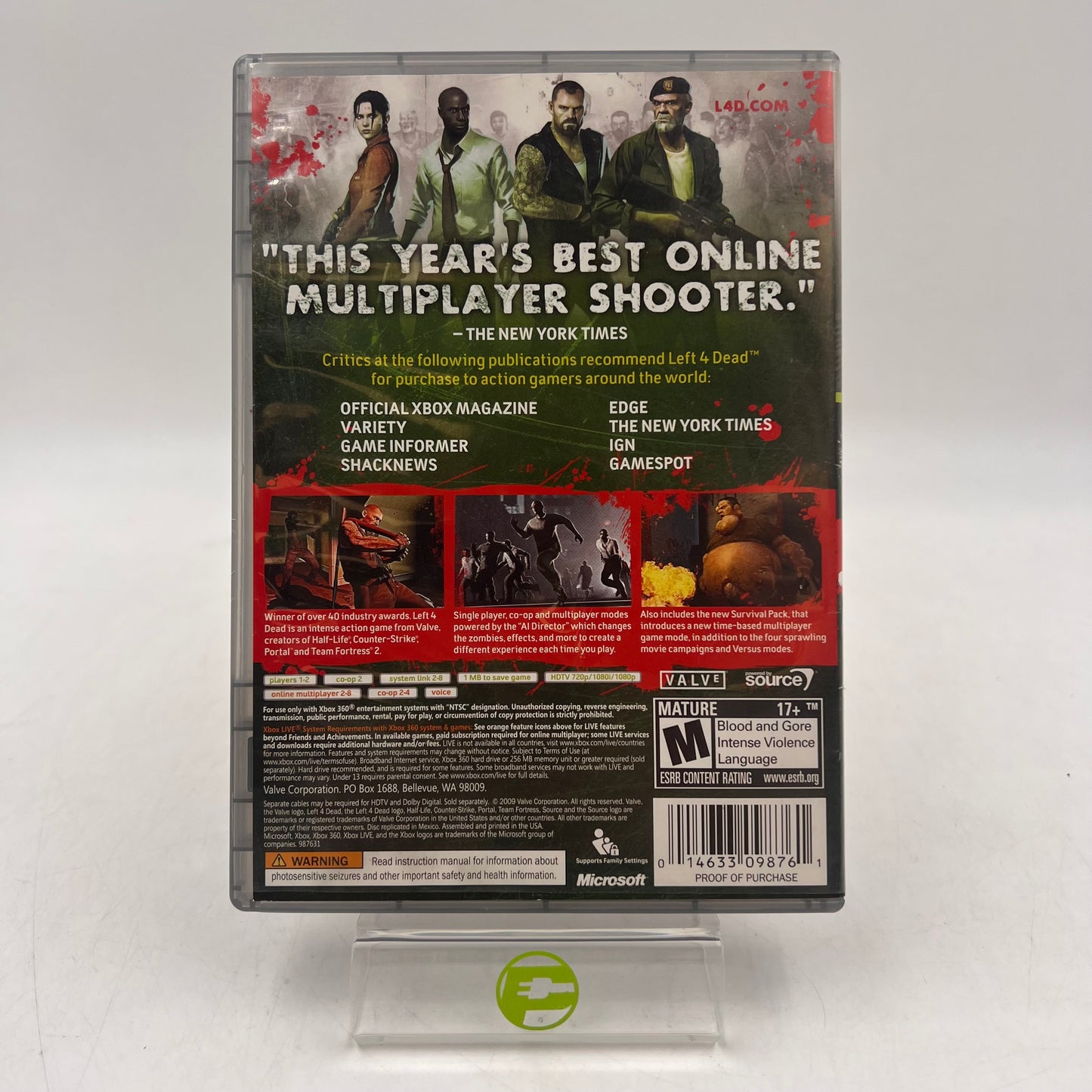 Left 4 Dead (Microsoft Xbox 360, 2008)