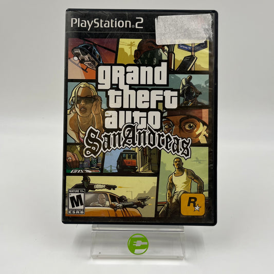 Grand Theft Auto San Andreas (Sony PlayStation 2 PS2, 2004)