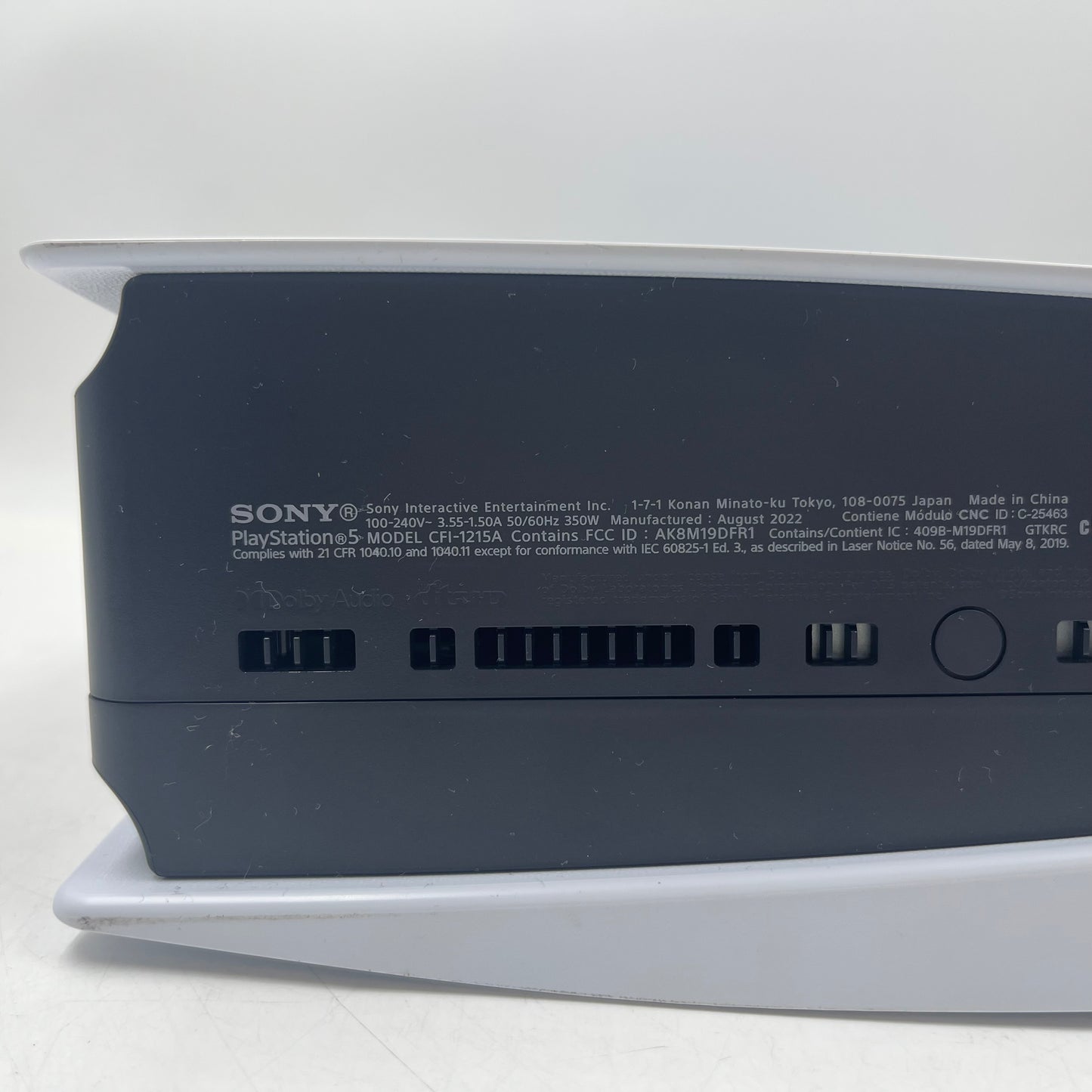 Sony PlayStation 5 Disc Edition PS5 825GB White Console Gaming System CFI-1215A