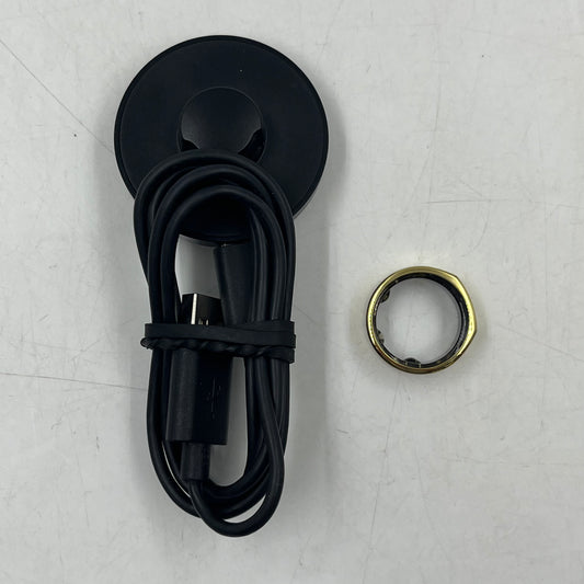 Oura Ring Gen 3 Size 09 Gold Activity and Sleep Tracker Smart Ring JZ90-4379-09