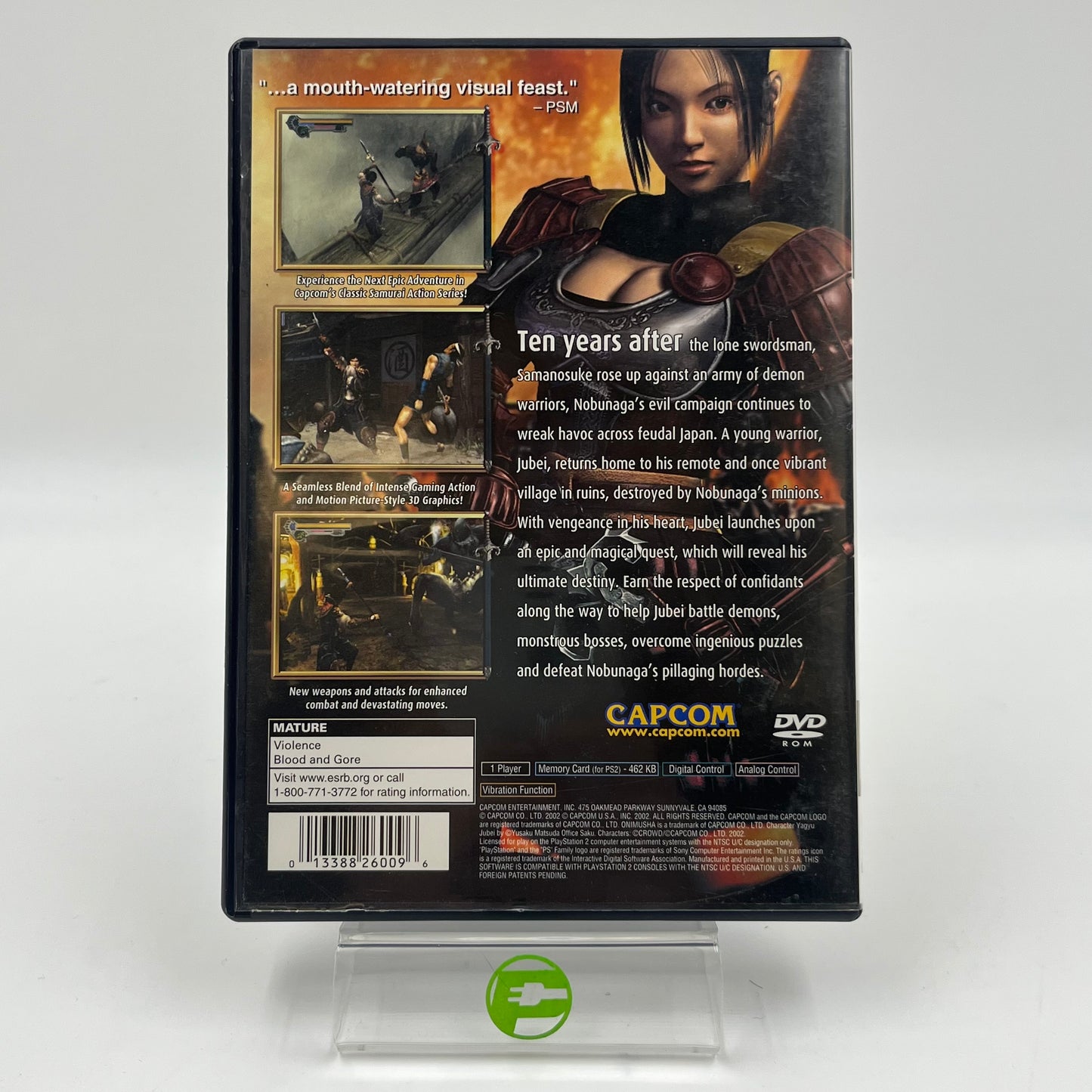 Onimusha 2 (Sony PlayStation 2 PS2, 2002)