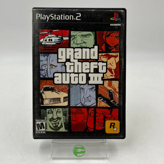 Grand Theft Auto III (Sony PlayStation 2 PS2, 2001)