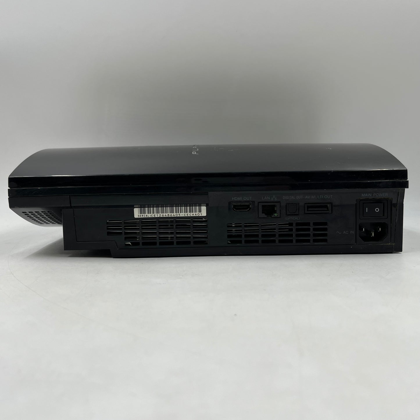 Sony PlayStation 3 Fat PS3 60GB Black Console Gaming System CBEH1000