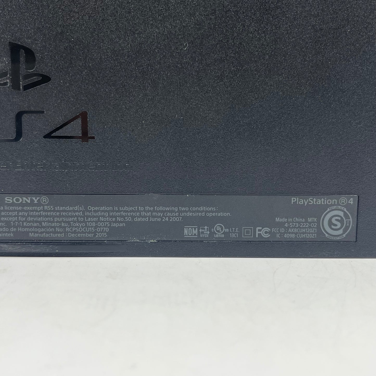 Sony PlayStation 4 PS4 500GB Black Console Gaming System CUH-1215A